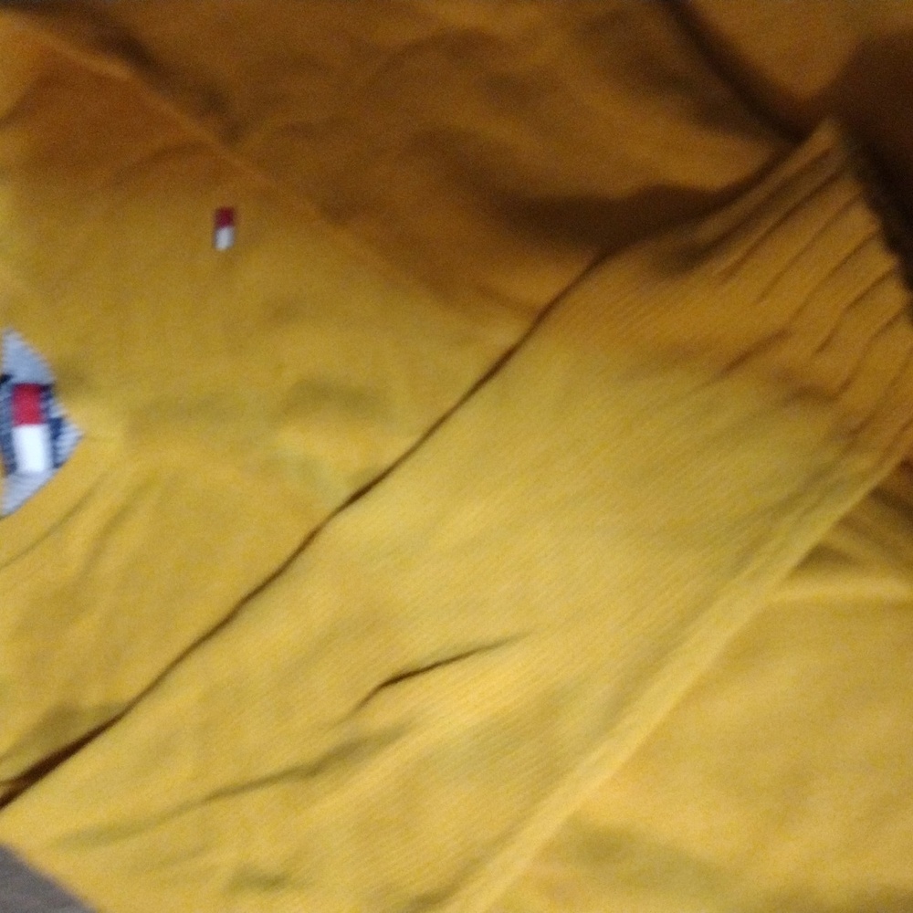 HILFIGER - yellow sweater